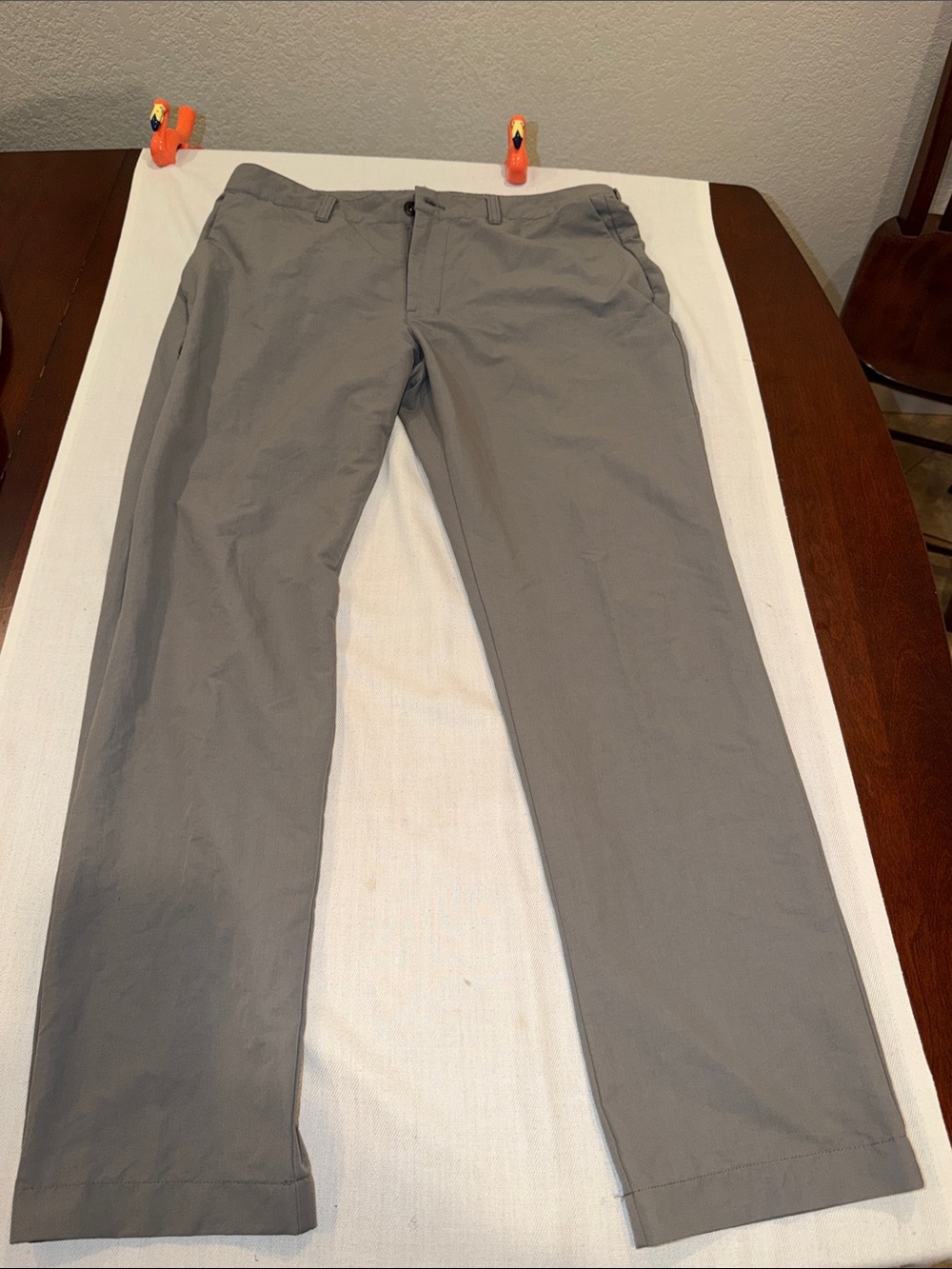 The North Face Pants Mens 36 The Narrow Relaxed Straight Leg Gray